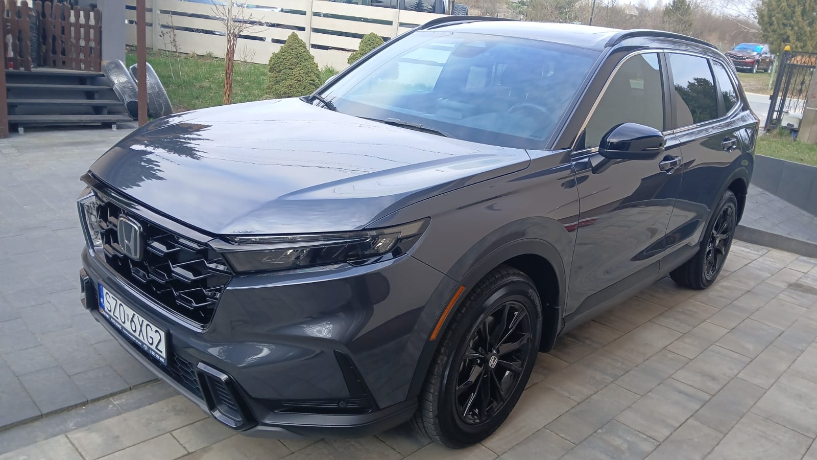 Honda CR-V – tylne fotele skóra