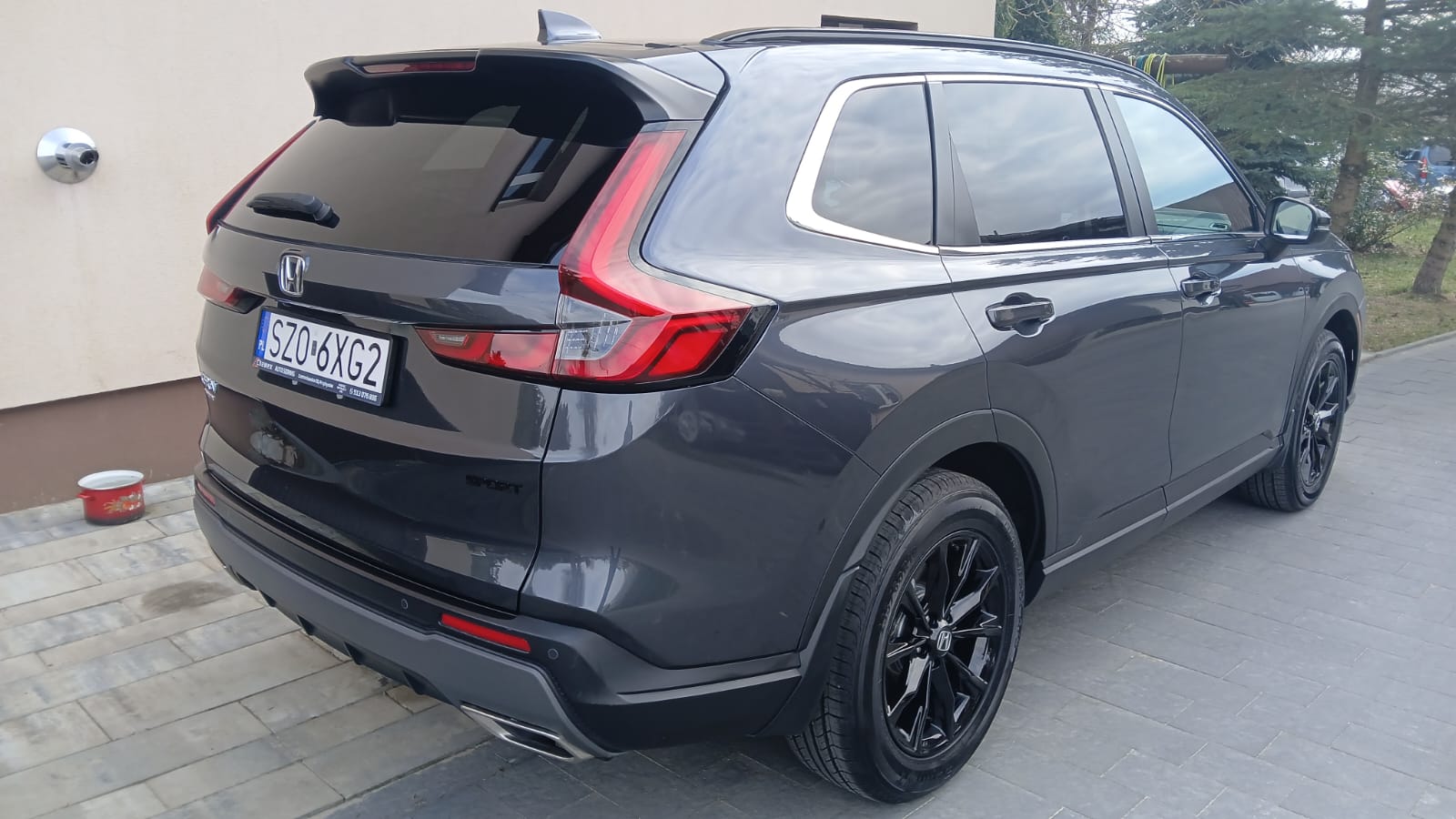 Honda CR-V – widok z tyłu